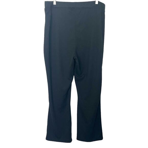 CHELSEA STUDIO HI-RISE WIDE LEG PULL-ON, WOMENS, 22W, BLACK, DRESSY, NO POCKETS - Picture 3 of 9